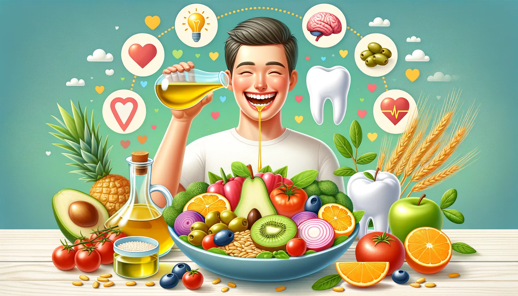 Mediterranean Diet: Kunci Kesehatan Gusi dan Pencegahan Penyakit