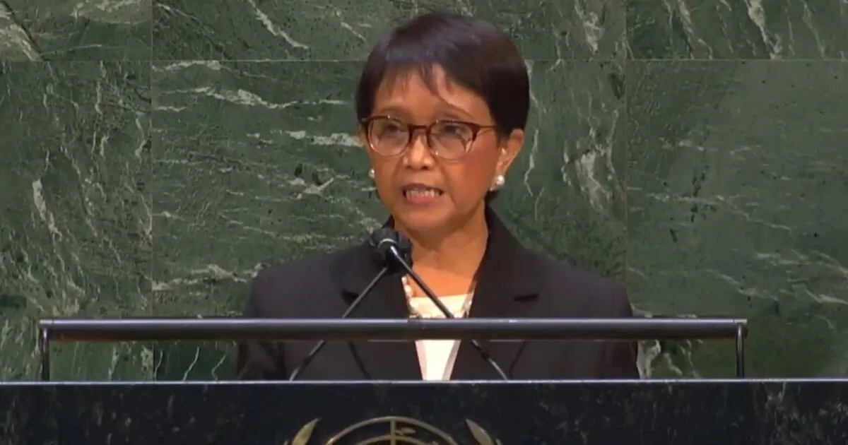 Retno Marsudi di PBB: Masyarakat Internasional Berutang pada Palestina