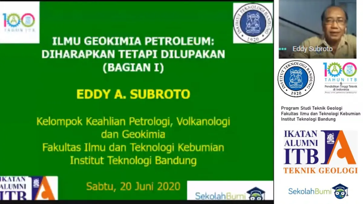 Prof. Eddy Ariyono: Indonesia Mengenal Hidrokarbon Sejak Akhir Abad ke-19