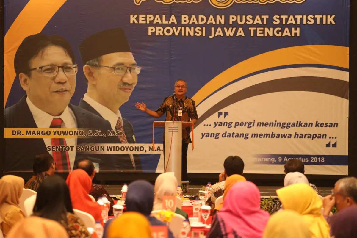 Sekda Jateng Harapkan Sinergi dan Program BPS Berlanjut di Bawah Kepemimpinan Baru