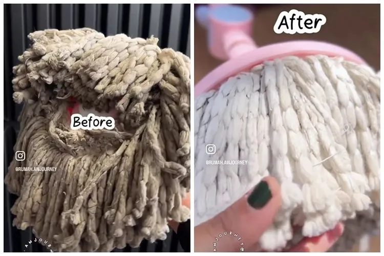 Cara Praktis Mencuci Kain Pel Agar Putih Kembali Tanpa Disikat, Cukup Tambah Garam
