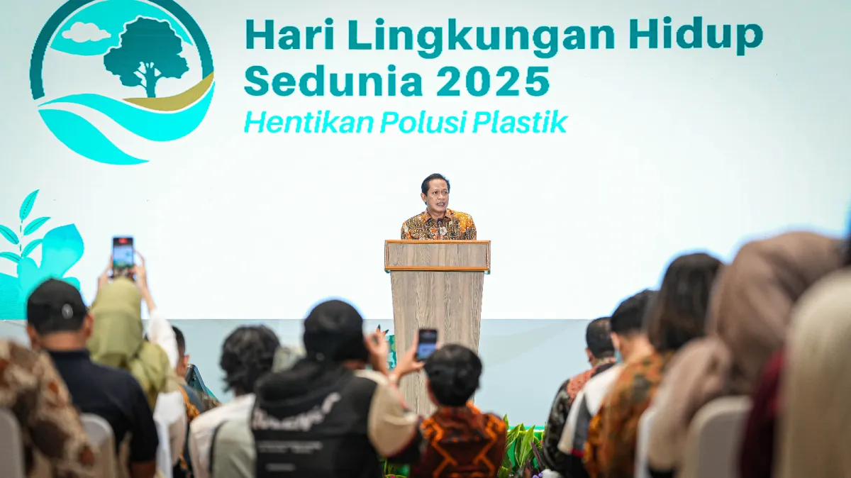 Menteri LH Buka Expo dan Forum Hari Lingkungan Hidup 2025, Dorong Kolaborasi Hentikan Polusi Plastik