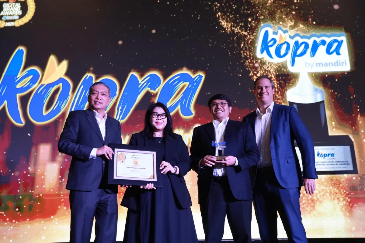 Livin dan Kopra by Mandiri Raih Penghargaan “Super App Terbaik dan Terinovatif 2025”