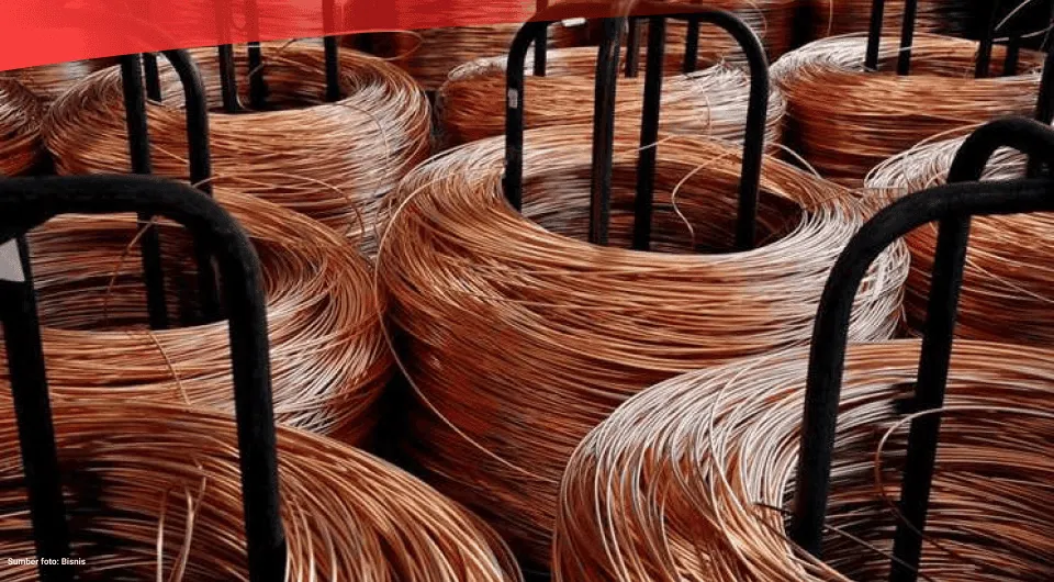 Harga Tembaga Bergerak Beragam, Pasar Cermati Kebijakan The Fed, ECB, dan BoE