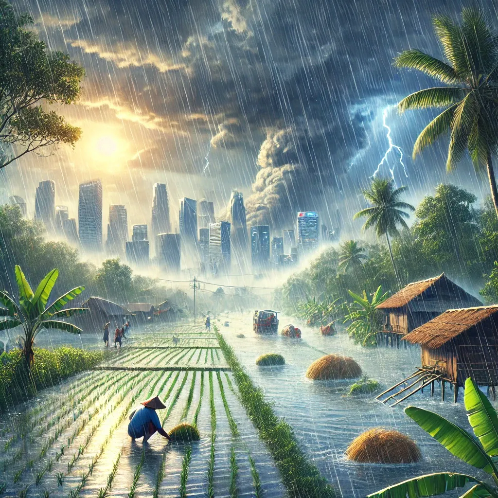 La Niña Lemah Awal 2025 Diperkirakan Tingkatkan Curah Hujan di Sejumlah Wilayah Indonesia