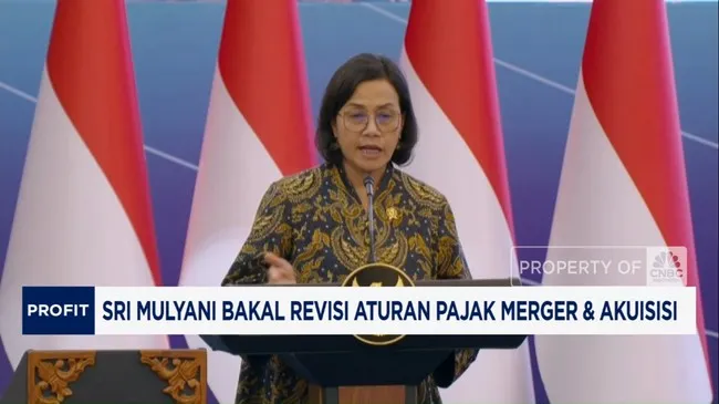 Sri Mulyani Berencana Merevisi Aturan Pajak Merger dan Akuisisi