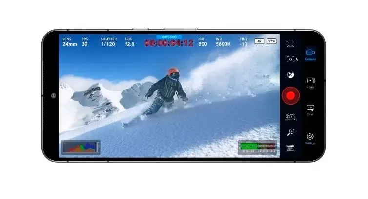 Blackmagic Luncurkan Aplikasi Kamera Gratis di Android dengan Kontrol Video Profesional