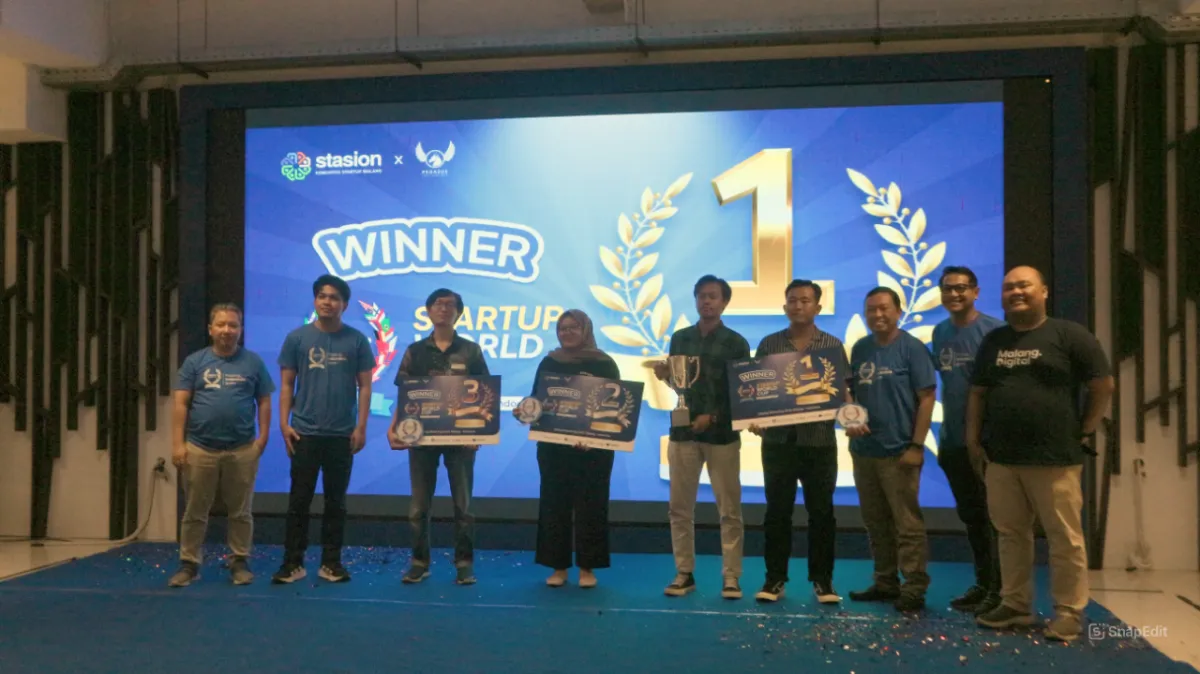 Lobstech Juara Startup World Cup Malang 2025, Raih Golden Ticket ke San Francisco