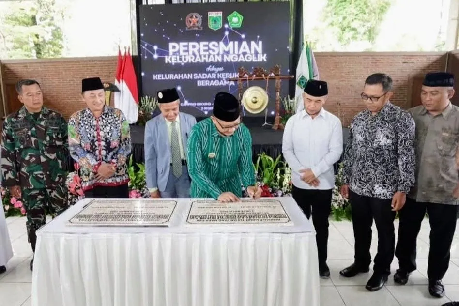 Kelurahan Ngaglik Ditetapkan sebagai Wilayah Sadar Kerukunan Umat Beragama Ketiga di Kota Batu