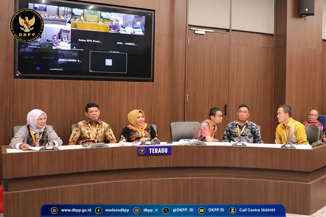 DKPP Periksa 20 Penyelenggara Pemilu di Sulawesi Tengah Terkait Dugaan Pelanggaran Kode Etik