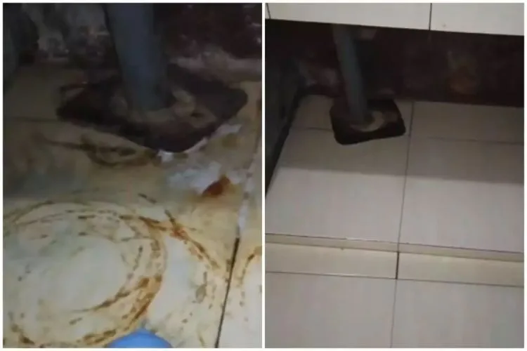 Dua Bahan Praktis Bersihkan Noda Karat Bekas Tabung Gas di Lantai Dapur