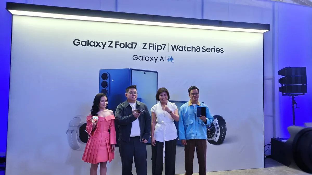 Samsung Rilis Galaxy Z Fold7, Z Flip7, dan Watch 8 Series di Indonesia, Andalkan Desain Tipis-Ringan dan Fitur AI