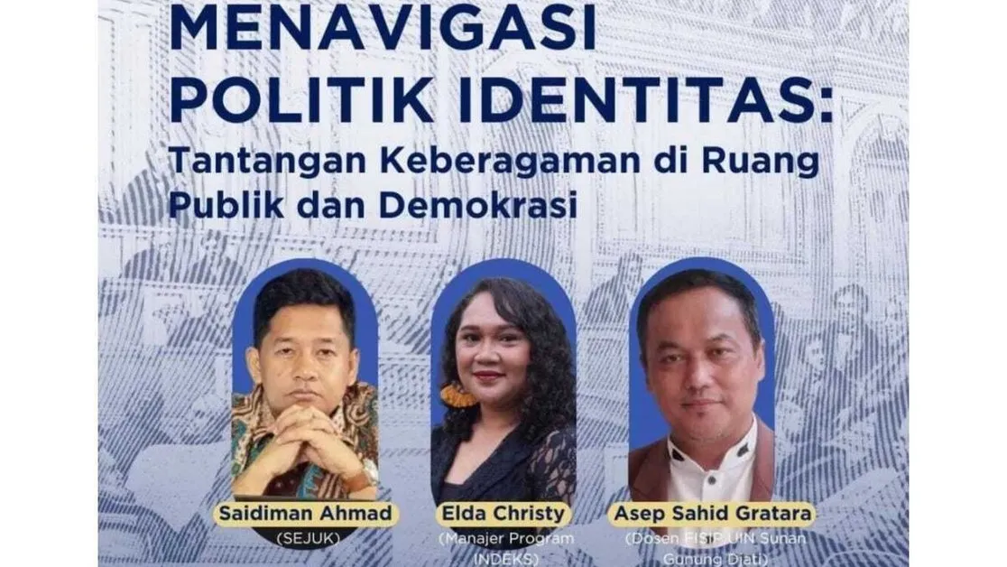 Diskusi INDEKS-FNF-Kemenkumham Soroti Dampak Politik Identitas terhadap Keberagaman dan Demokrasi