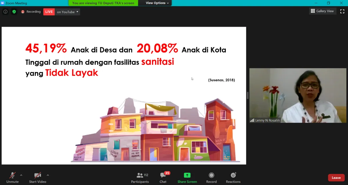 Pentingnya Akses Air Minum dan Sanitasi Layak untuk Mendukung Tumbuh Kembang Anak