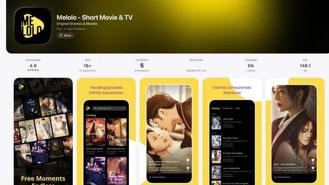 Unduhan Aplikasi Drama Pendek Melejit di Indonesia, WhatsApp dan TikTok Turun