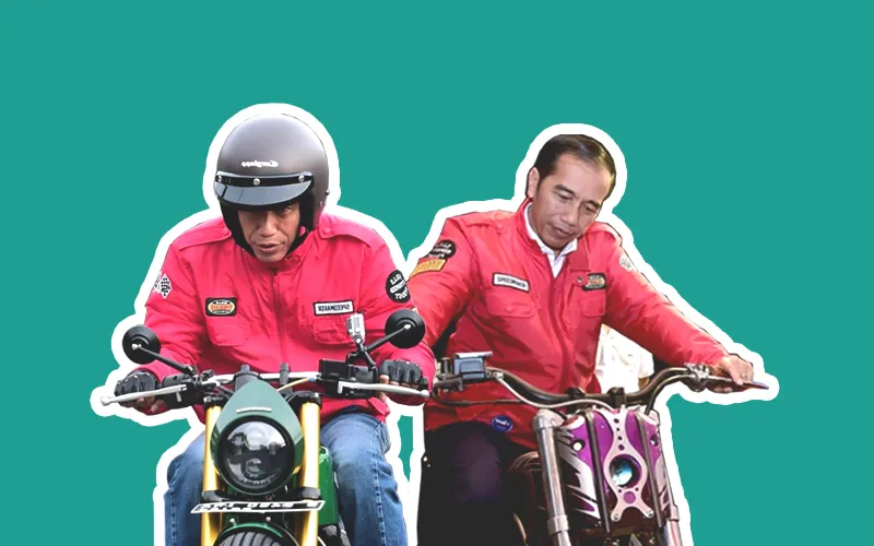 Hobi Motoran Jokowi dan Sorotan terhadap Modifikasi serta Industri Lokal