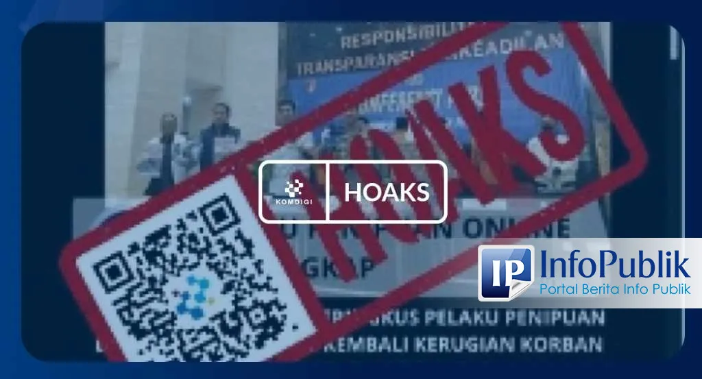 Cek Fakta: Tautan Laporan Penipuan Daring yang Mengatasnamakan Dittipidsiber Polri Disebut Hoaks