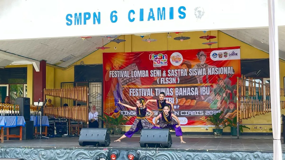 FLS3N SMP Tingkat Kabupaten Ciamis 2025 Digelar Bersama FTBI, Diikuti 102 Peserta
