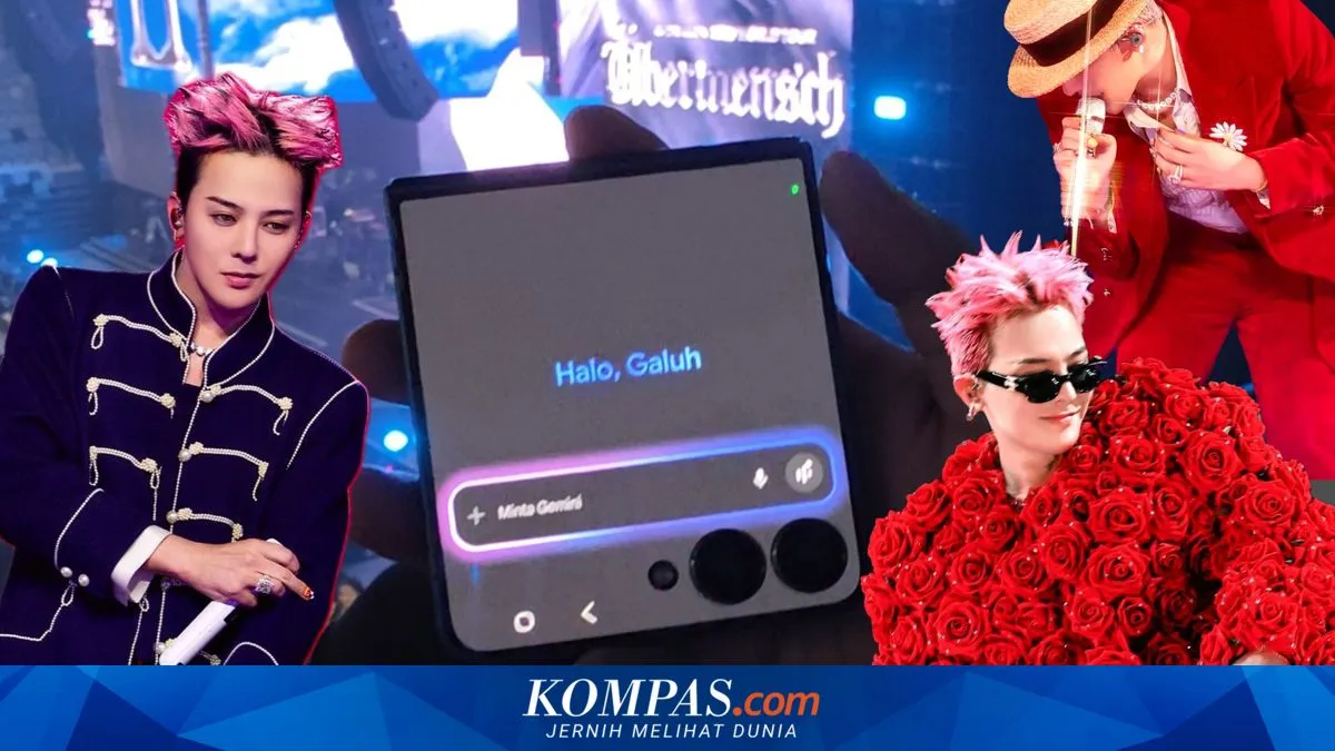 Uji Coba Gemini Live di Samsung Galaxy Z Flip 7, AI Menilai Outfit G-Dragon Saat Konser di Jakarta