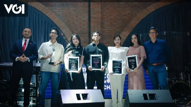 Official Indonesia Chart Resmi Diluncurkan, Bernadya dan Juicy Luicy Turut Merayakan