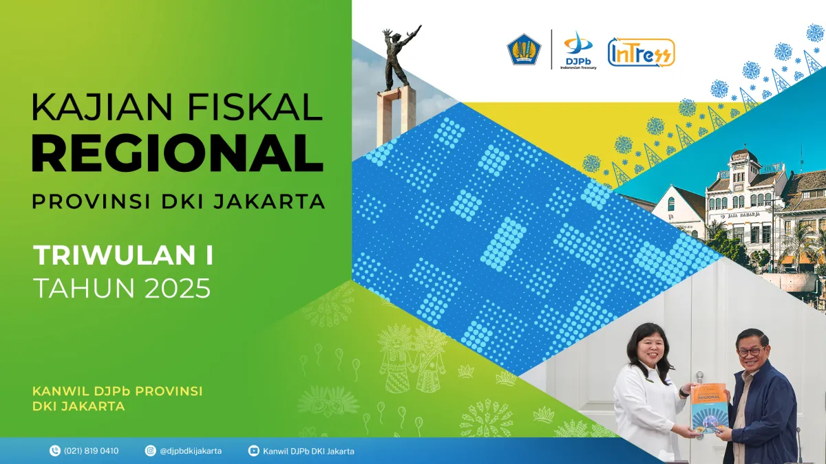 Kajian Fiskal Regional Triwulan I 2025: Ekonomi DKI Jakarta Tumbuh 4,95%, Pendapatan Negara Turun, Koperasi Jadi Sorotan