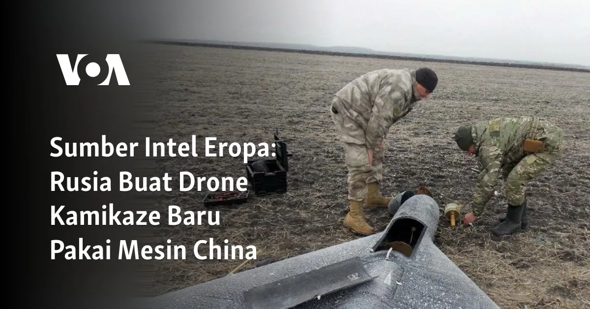 Intelijen Eropa: Rusia Produksi Drone Serang Garpiya-A1 dengan Mesin dan Suku Cadang dari China