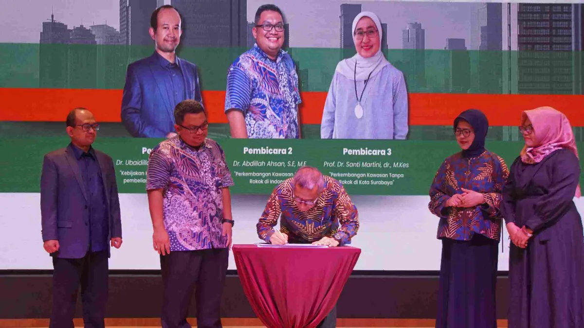 Unusa Gelar Talkshow ITCRN 2023 untuk Perkuat Kawasan Tanpa Rokok di Surabaya