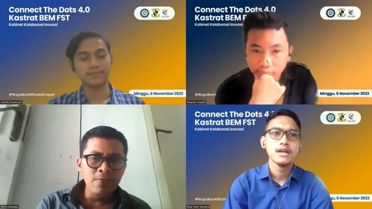 BEM FST UNAIR Gelar Talkshow Nasional Bahas Krisis Kepercayaan Publik terhadap Negara