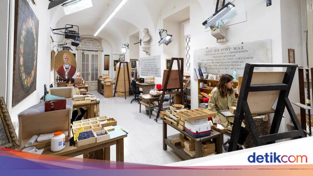 Mozaik Vatikan, Kerja Sunyi yang Menggema: Ketika Perawatan Seni Menjadi Percakapan Global