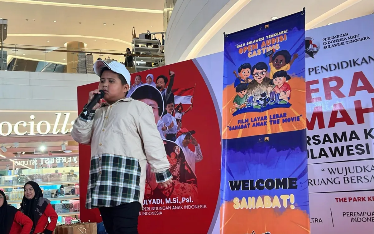 Antusias Anak-anak Kendari Ramaikan Casting Film "Sahabat Anak The Movie"