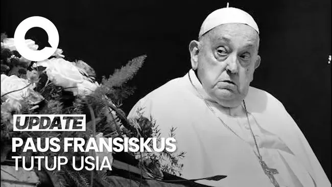 Paus Fransiskus Wafat pada Usia 88 Tahun