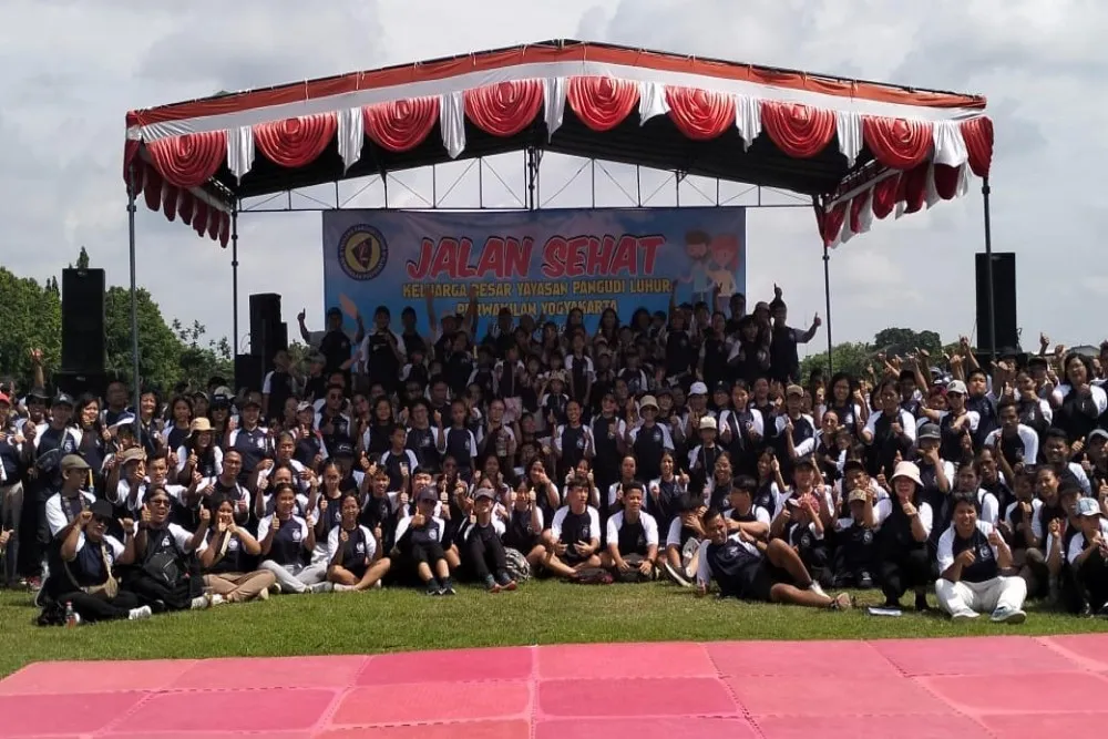 Yayasan Pangudi Luhur Yogyakarta Gelar Jalan Sehat, Perkuat Kebersamaan untuk Ketahanan Sekolah
