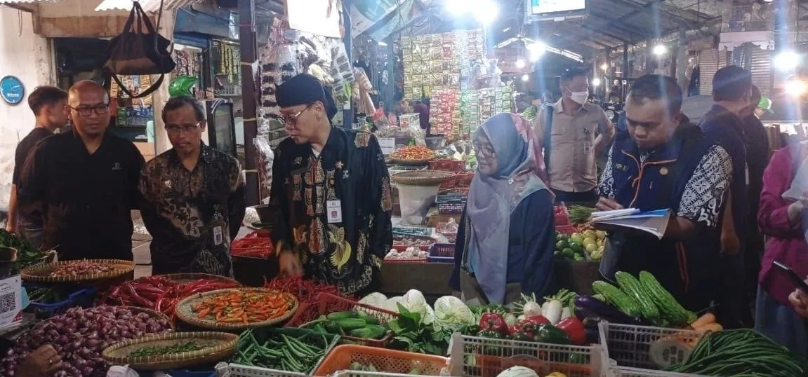 Kementan Pastikan Stok dan Harga 12 Komoditas Pangan di Bandung Stabil Jelang Ramadhan