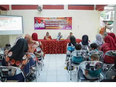 Pemkot Mojokerto Gelar Pelatihan Keluarga Balita Stunting, Tekankan Edukasi Gizi dan Pola Makan Sesuai Usia