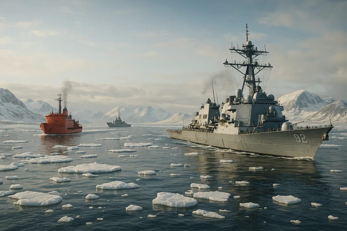 Arktik Memanas: Pencairan Es Buka Jalur Dagang dan Persaingan Baru Negara Adidaya