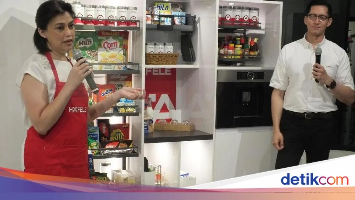 Rak Bahan Makanan Modern Jadi Solusi Menata Dapur Berukuran Terbatas