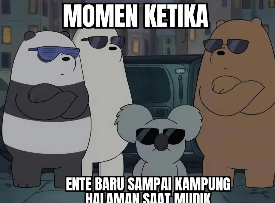 Kumpulan Meme Mudik Lebaran 2025: Dari Naik Tank hingga Dilema Tetap Kerja