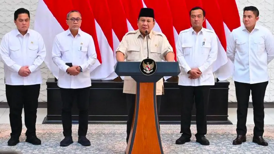 Prabowo Rilis Buku "Ekonomi Kita" Edisi Maret 2025, Memuat Laporan Kondisi dan Proyeksi Ekonomi Nasional