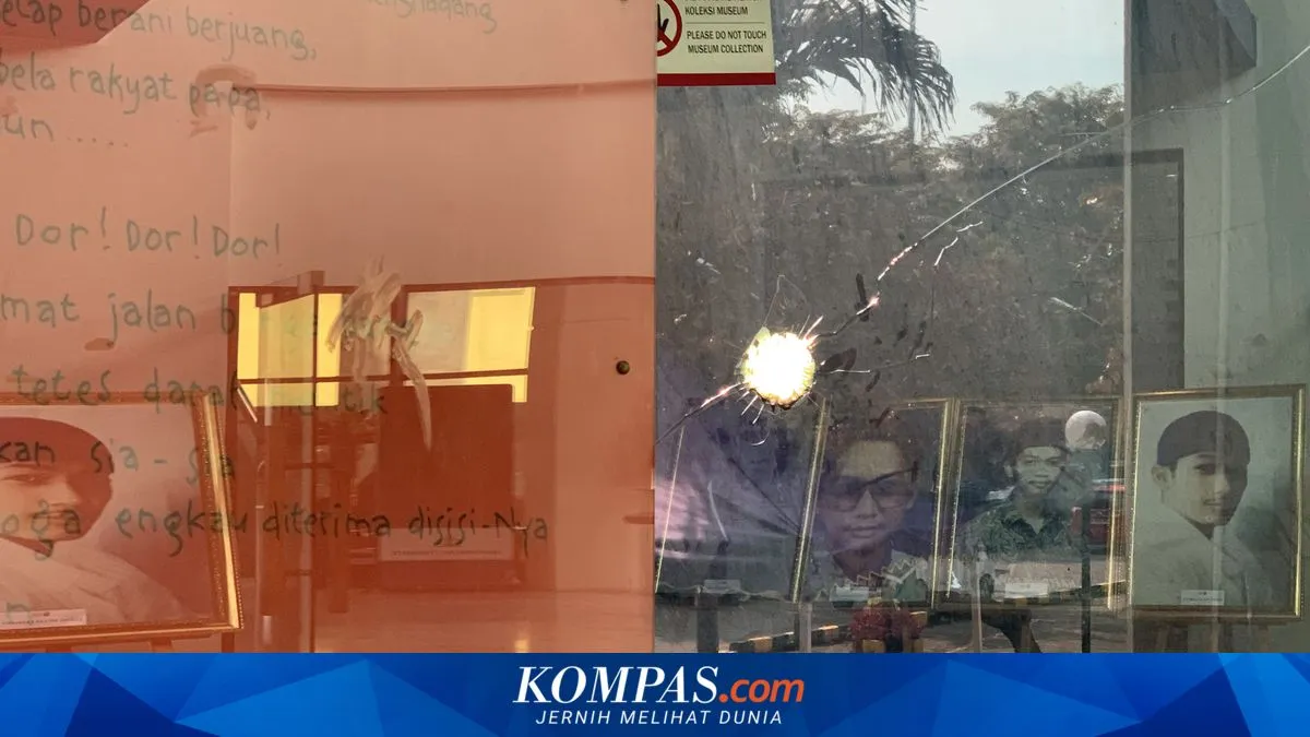 Museum Tragedi 12 Mei 1998 di Trisakti Simpan Jejak Penembakan, Termasuk Kaca Berlubang Peluru