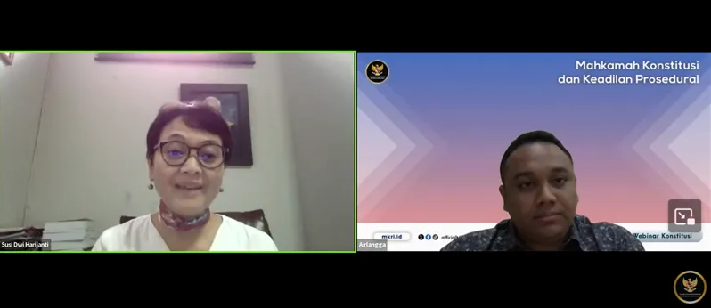 Webinar MK Bahas Keadilan Prosedural dan Peran Pengujian Undang-Undang