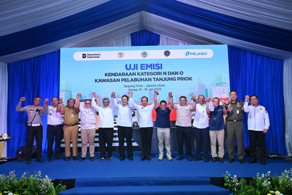 Pelindo dan KLH Gelar Uji Emisi Truk Berat di Pelabuhan Tanjung Priok