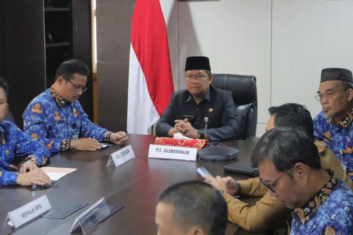 Pj Gubernur Babel Sugito Ikuti Rakor Kemendagri soal Sinergi Agraria hingga Program 3 Juta Rumah