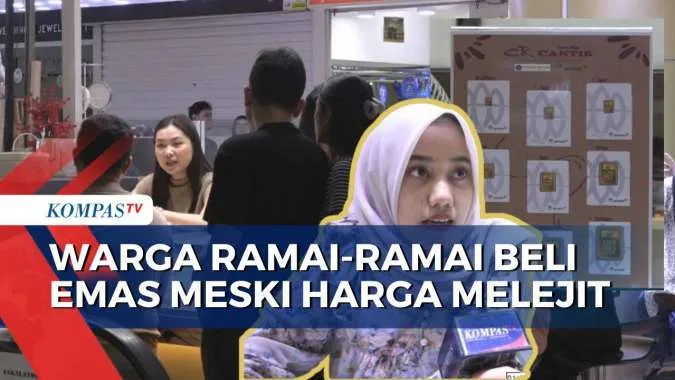 Minat Investasi Emas Meningkat di Tengah Ketidakpastian Ekonomi, Stok Logam Mulia di Sejumlah Toko Menipis