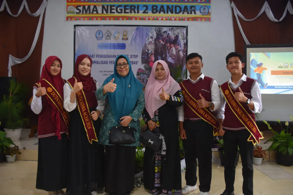 Ketua TP-PKK Bener Meriah Gelar Talkshow Pendidikan di SMAN 2 Bandar