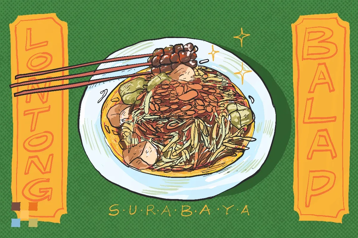 Lontong Balap Sawo-sawo “Abah Ji” di Petemon Surabaya: Warung Turun-Temurun Lima Generasi dengan Harga Rp10 Ribu