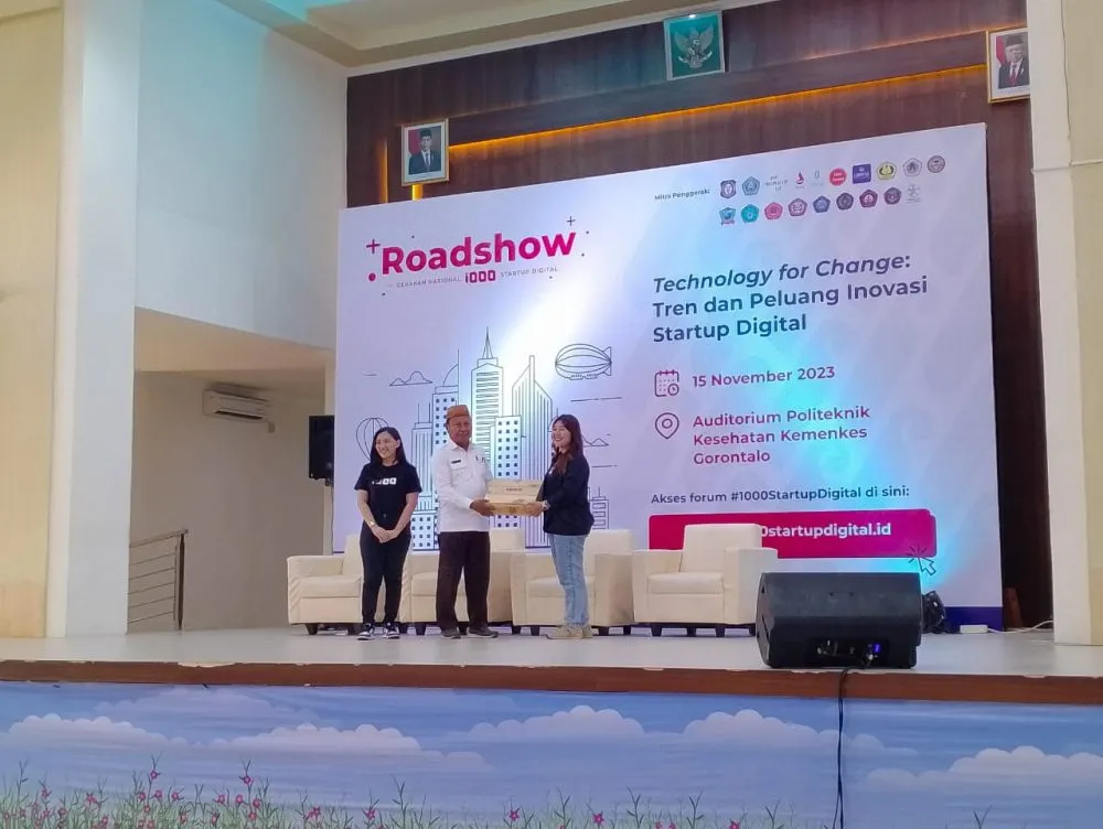 Roadshow Gerakan Nasional 1000 Startup Digital di Gorontalo Didorong Jadi Penggerak Ekonomi Daerah