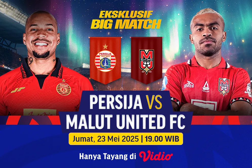 Persija vs Malut United Tanding pada Pekan ke-34 BRI Liga 1 2024/25, Digelar 23 Mei 2025