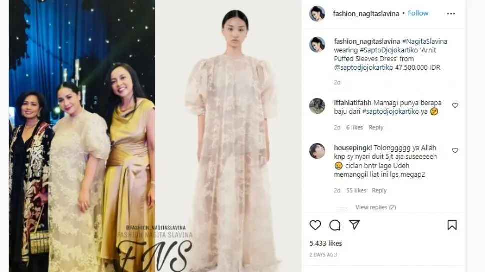 Rangkuman Terpopuler Lifestyle: Kulot Knit Nagita Slavina, Cara Elegan Tunjukkan Cemburu, hingga Temuan Hewan Membeku di Es Krim