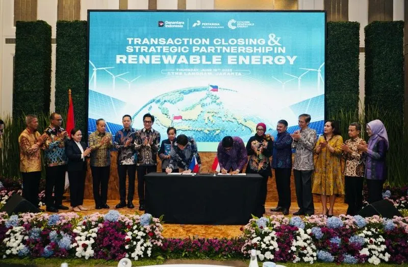 Pertamina NRE Ambil 20% Saham Citicore Renewable Energy Filipina lewat Investasi US$120 Juta