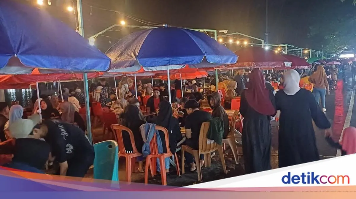 Pantai Tak Berombak Maros Jadi Pilihan Warga Rayakan Tahun Baru 2025